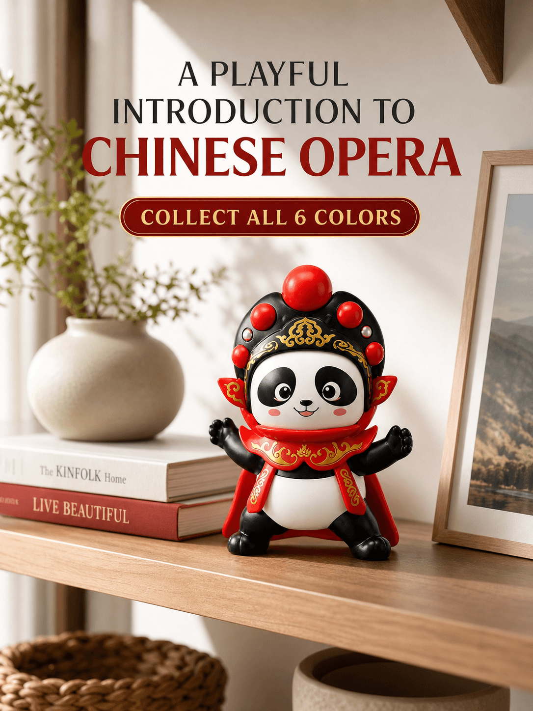Sichuan Opera face-changing panda plush toy, product detail image 20