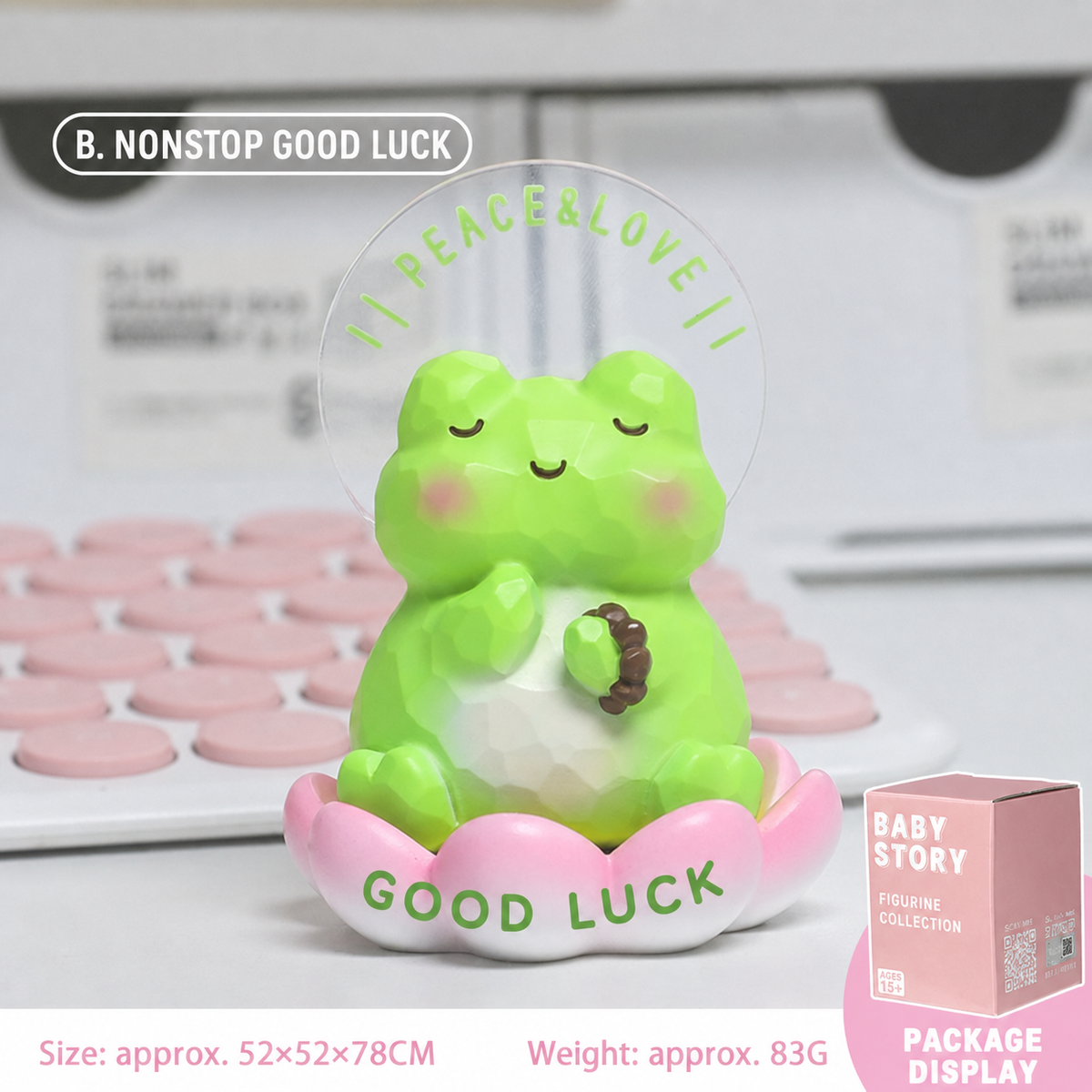 wooden fish stress relief desk toy, product detail image 44