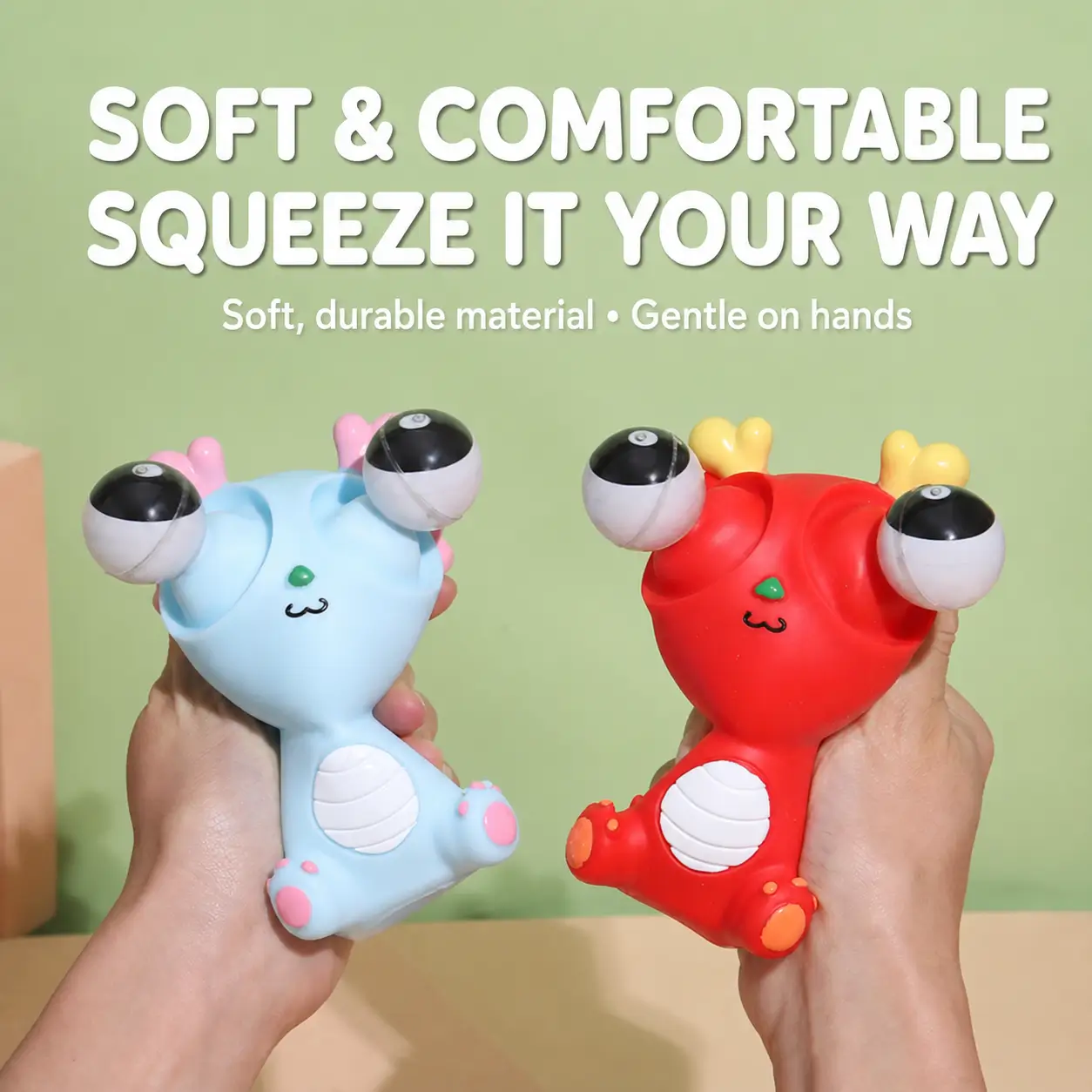 dragon squishy stress relief toy, product detail image 5