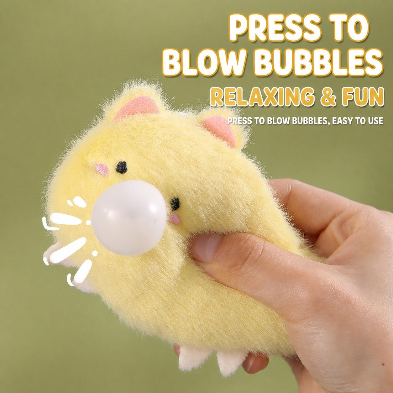 pull-string plush animal keychain toy, product detail image 25