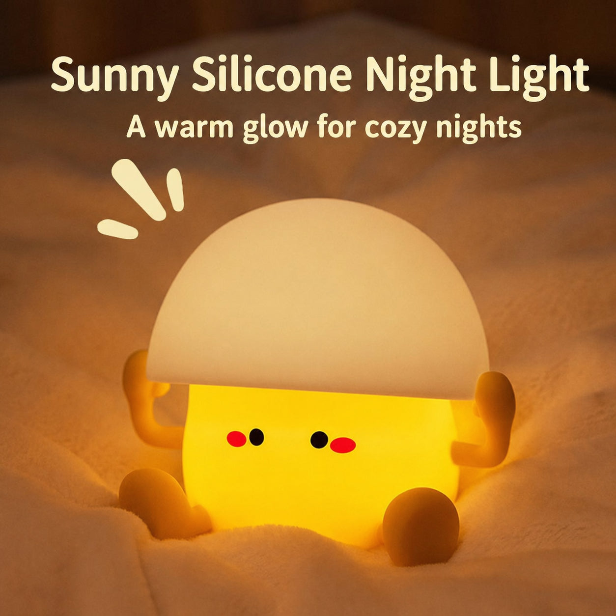 silicone baby night light, product detail image 36