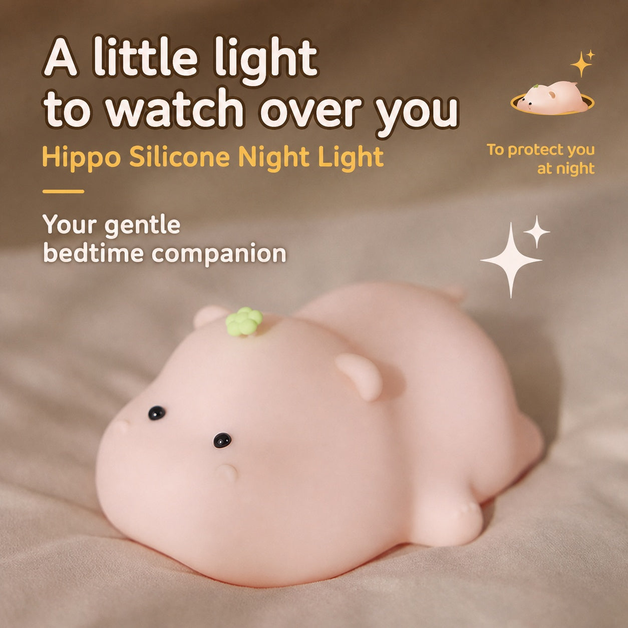 silicone baby night light, product detail image 15