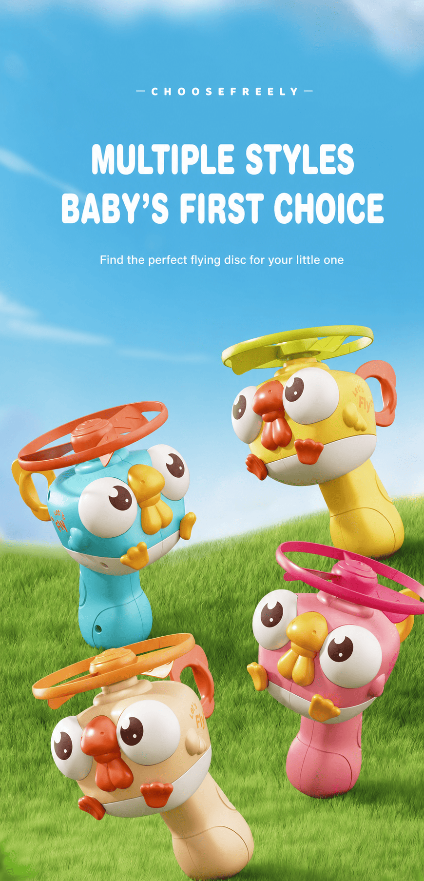 Kids Pull String Flying Disc Toy, Hand-Powered Spinning UFO Launcher for Outdoor Park Play and Party Favors