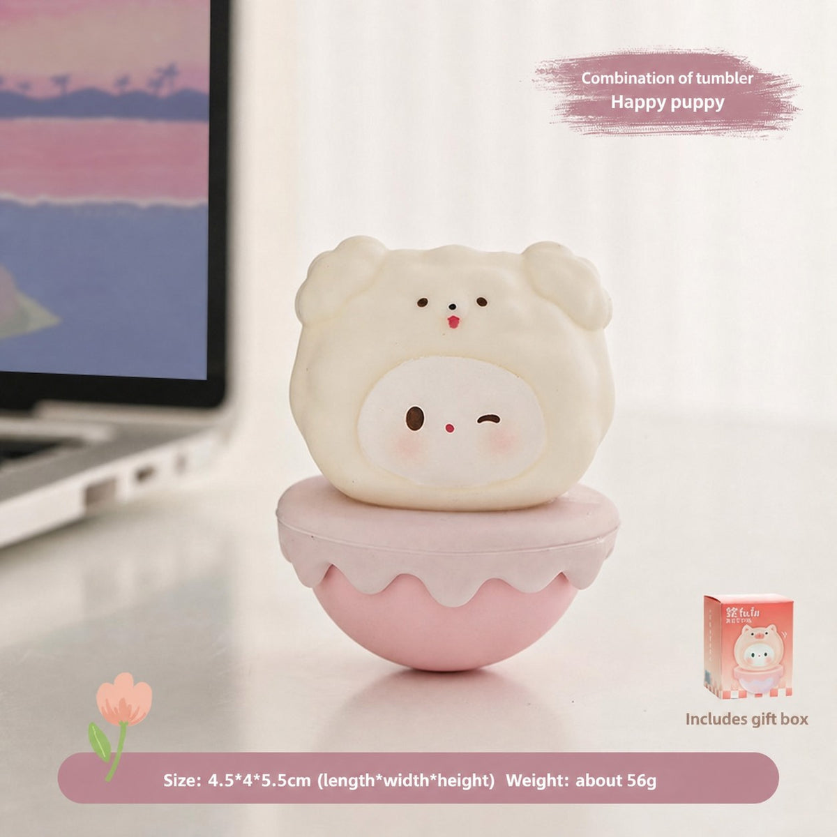 pastel wobble desk figurine, product detail image 27