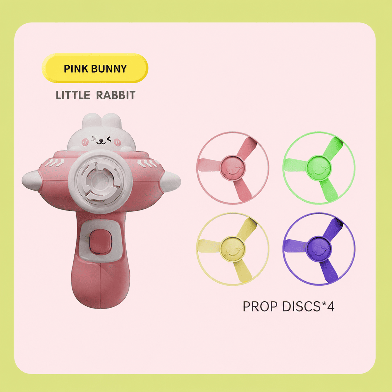 Kids Pull String Flying Disc Toy, Hand-Powered Spinning UFO Launcher for Outdoor Park Play and Party Favors