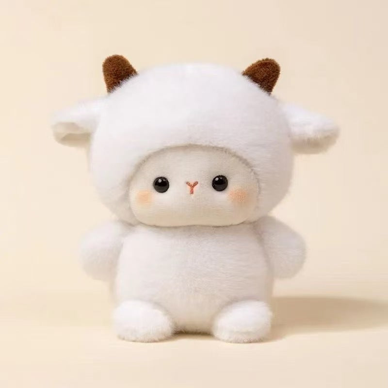 Cute Desk Companion Plush Toy – Adorable Stuffed Animal Doll for Study Buddy, Desk Decoration, and Birthday Gift