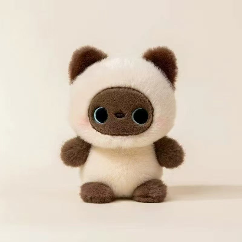 Cute Desk Companion Plush Toy – Adorable Stuffed Animal Doll for Study Buddy, Desk Decoration, and Birthday Gift