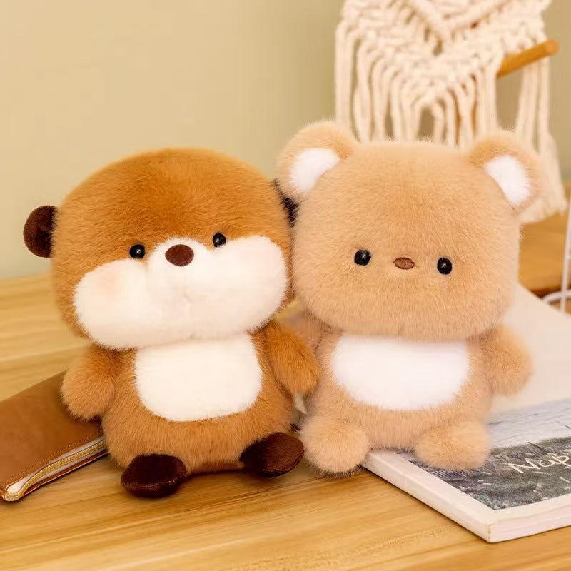 Cute Desk Companion Plush Toy – Adorable Stuffed Animal Doll for Study Buddy, Desk Decoration, and Birthday Gift