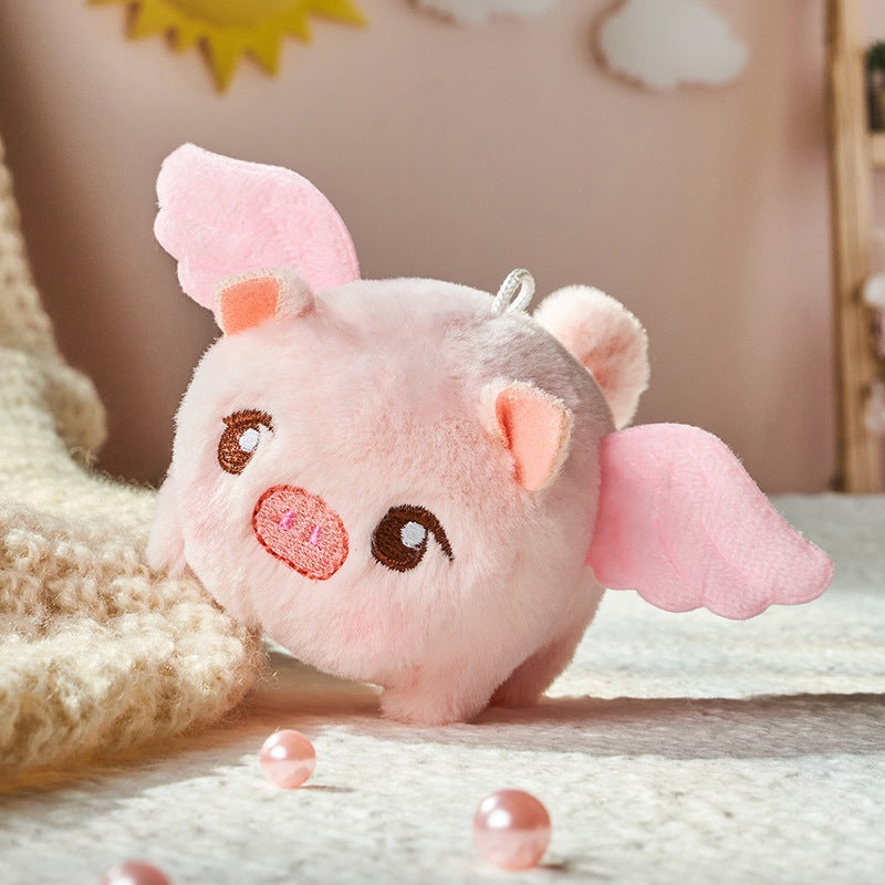 pull-string plush animal keychain toy, product detail image 41