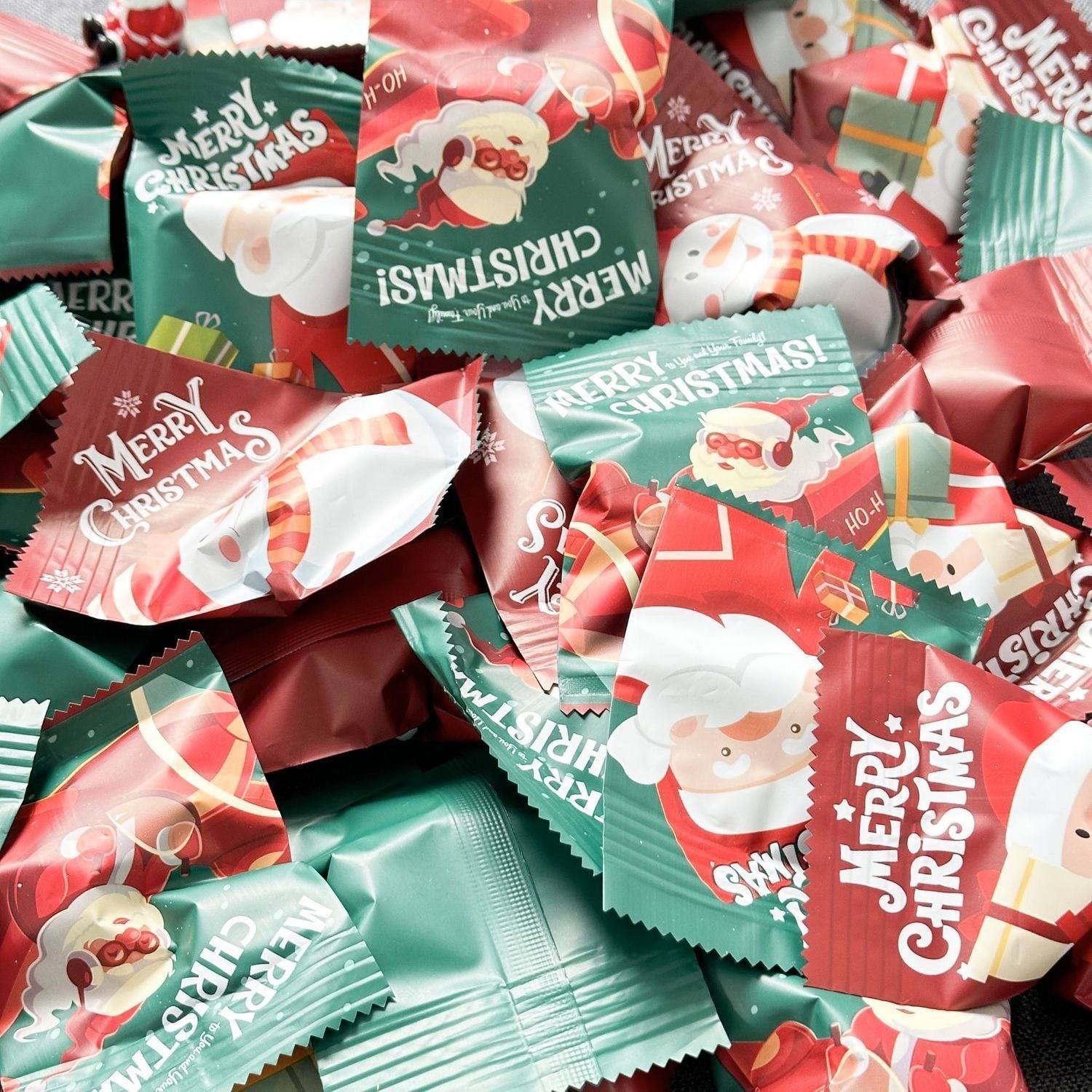 Minifiguras sorpresa de Navidad – Set de decoración de Papá Noel y Muñeco de Nieve, regalo sorpresa para fiestas de cumpleaños