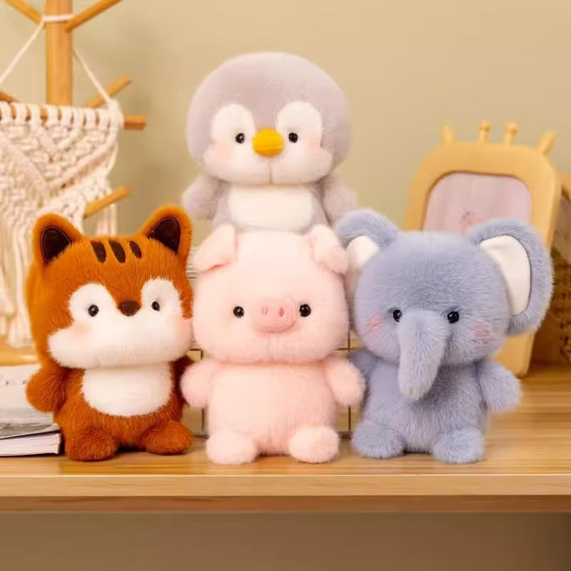Cute Desk Companion Plush Toy – Adorable Stuffed Animal Doll for Study Buddy, Desk Decoration, and Birthday Gift