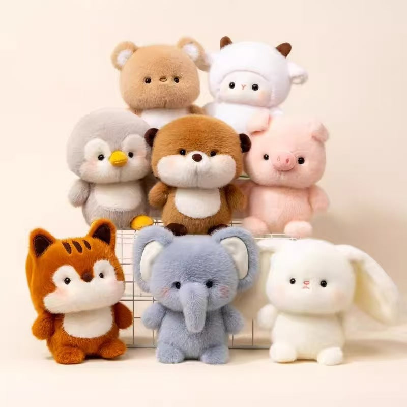 Cute Desk Companion Plush Toy – Adorable Stuffed Animal Doll for Study Buddy, Desk Decoration, and Birthday Gift