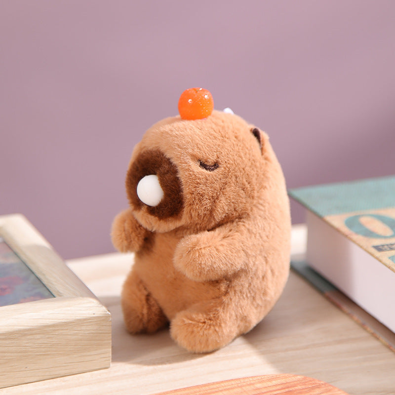 pull-string plush animal keychain toy, product detail image 31