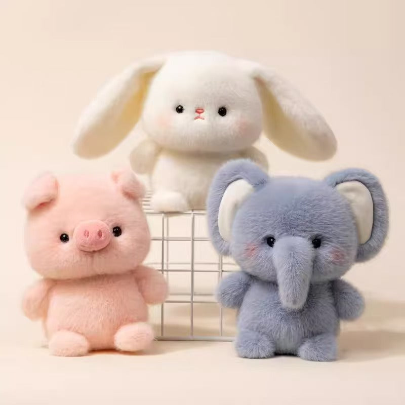 Cute Desk Companion Plush Toy – Adorable Stuffed Animal Doll for Study Buddy, Desk Decoration, and Birthday Gift
