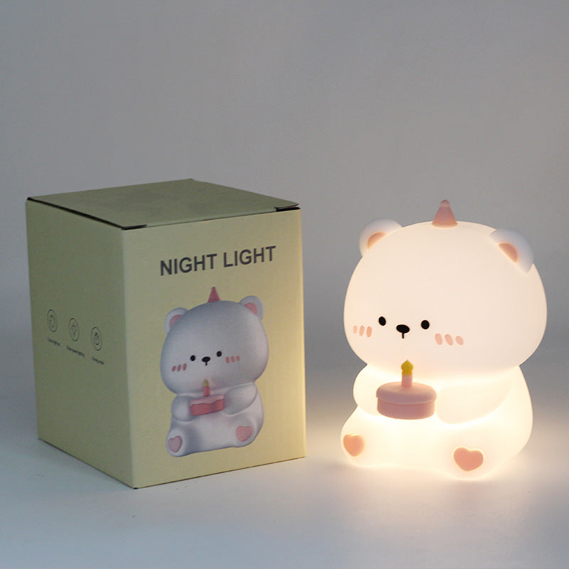 panda silicone touch night light, product detail image 47