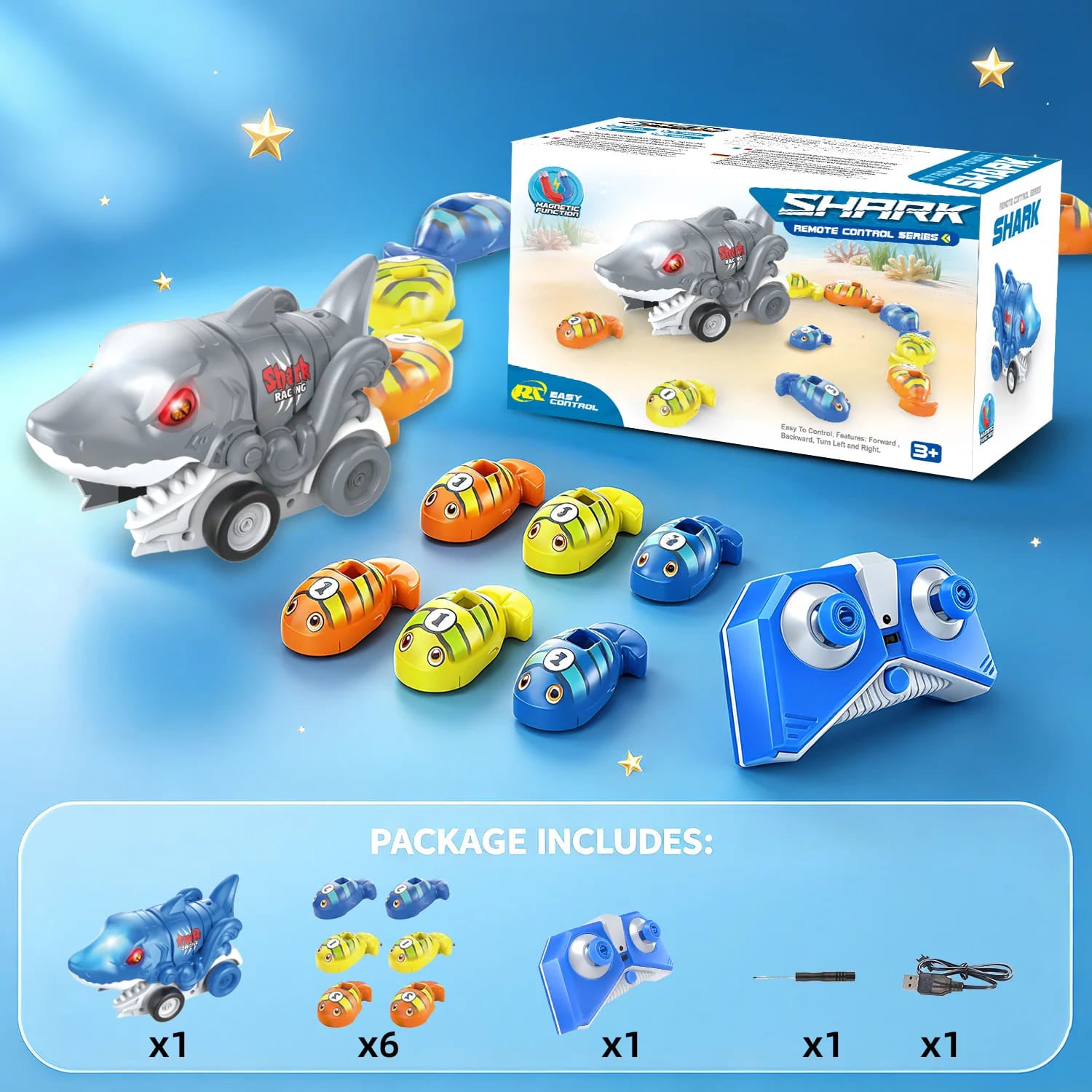 2-Player RC Eating Car Battle Dinosaur Toy – Interactive Racing Game Gift for Kids