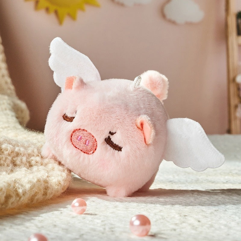 pull-string plush animal keychain toy, product detail image 21
