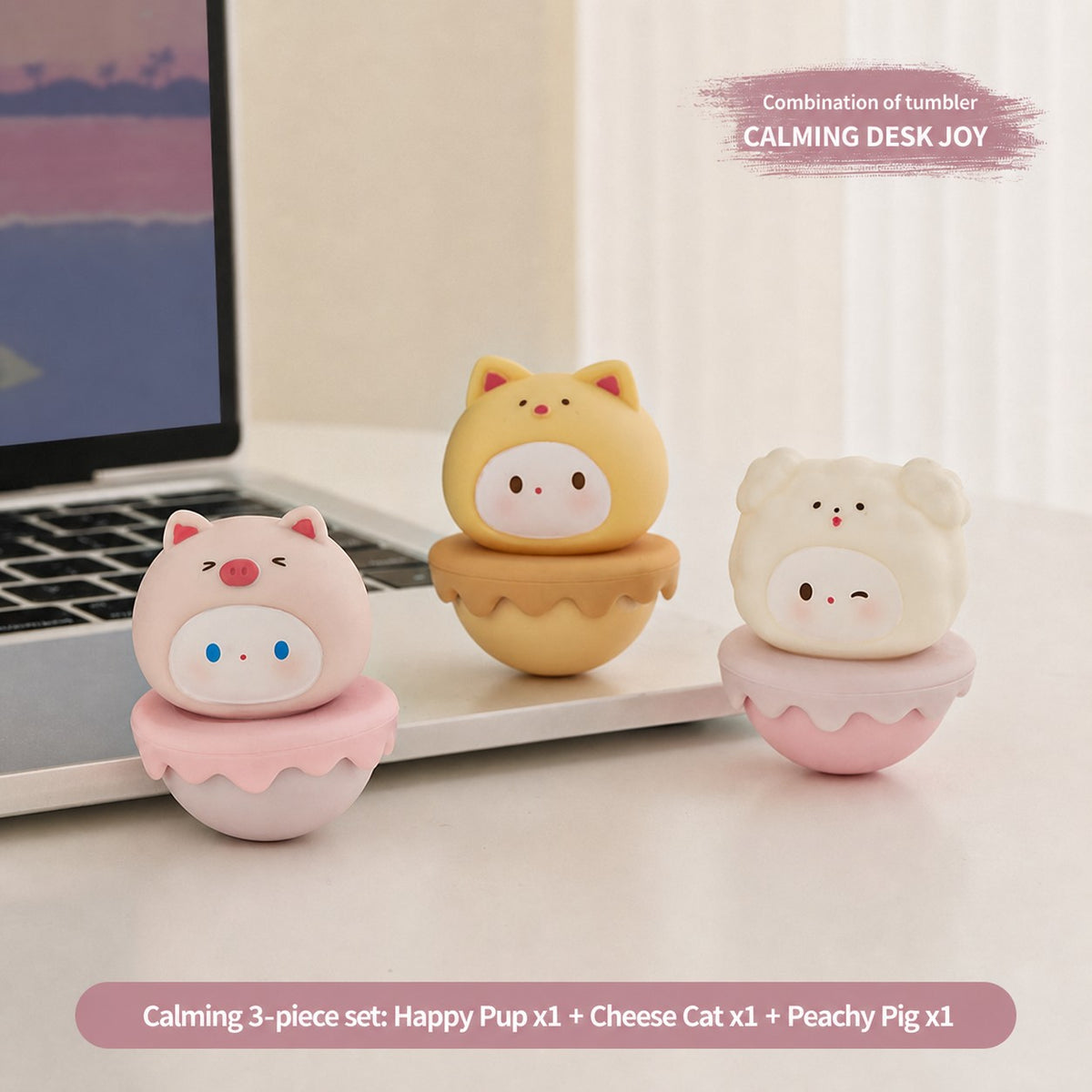 pastel wobble desk figurine, product detail image 42