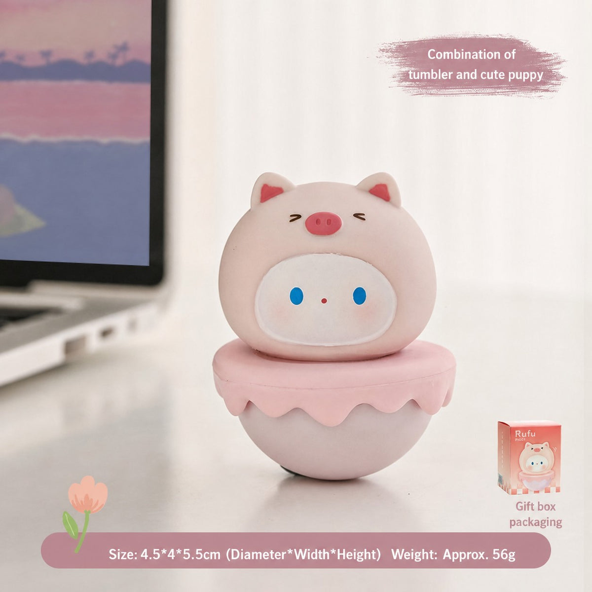 pastel wobble desk figurine, product detail image 28