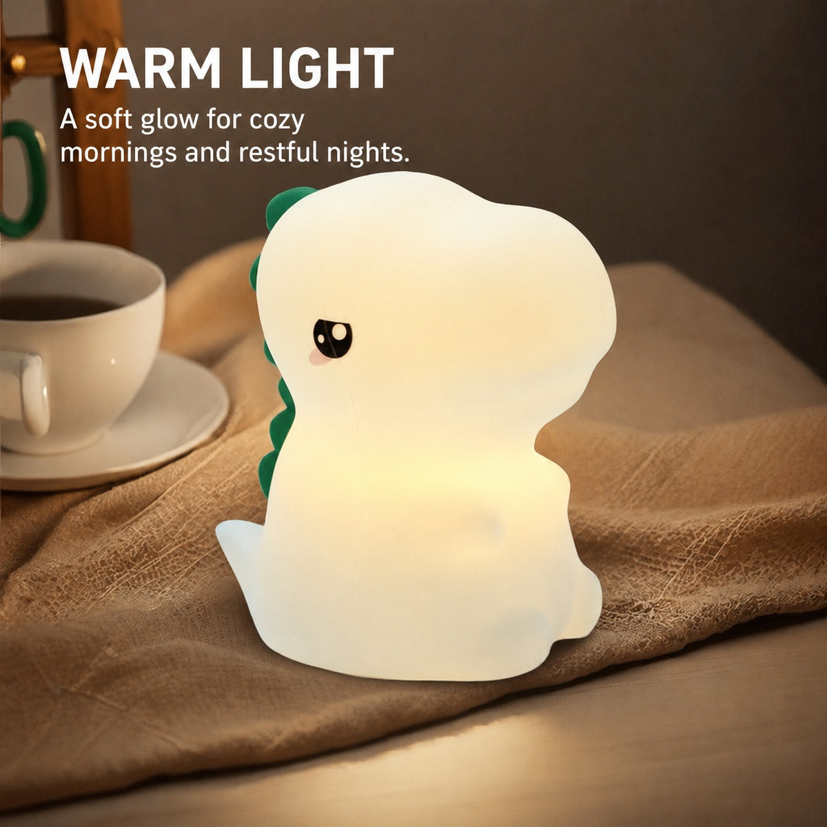 panda silicone touch night light, product detail image 30