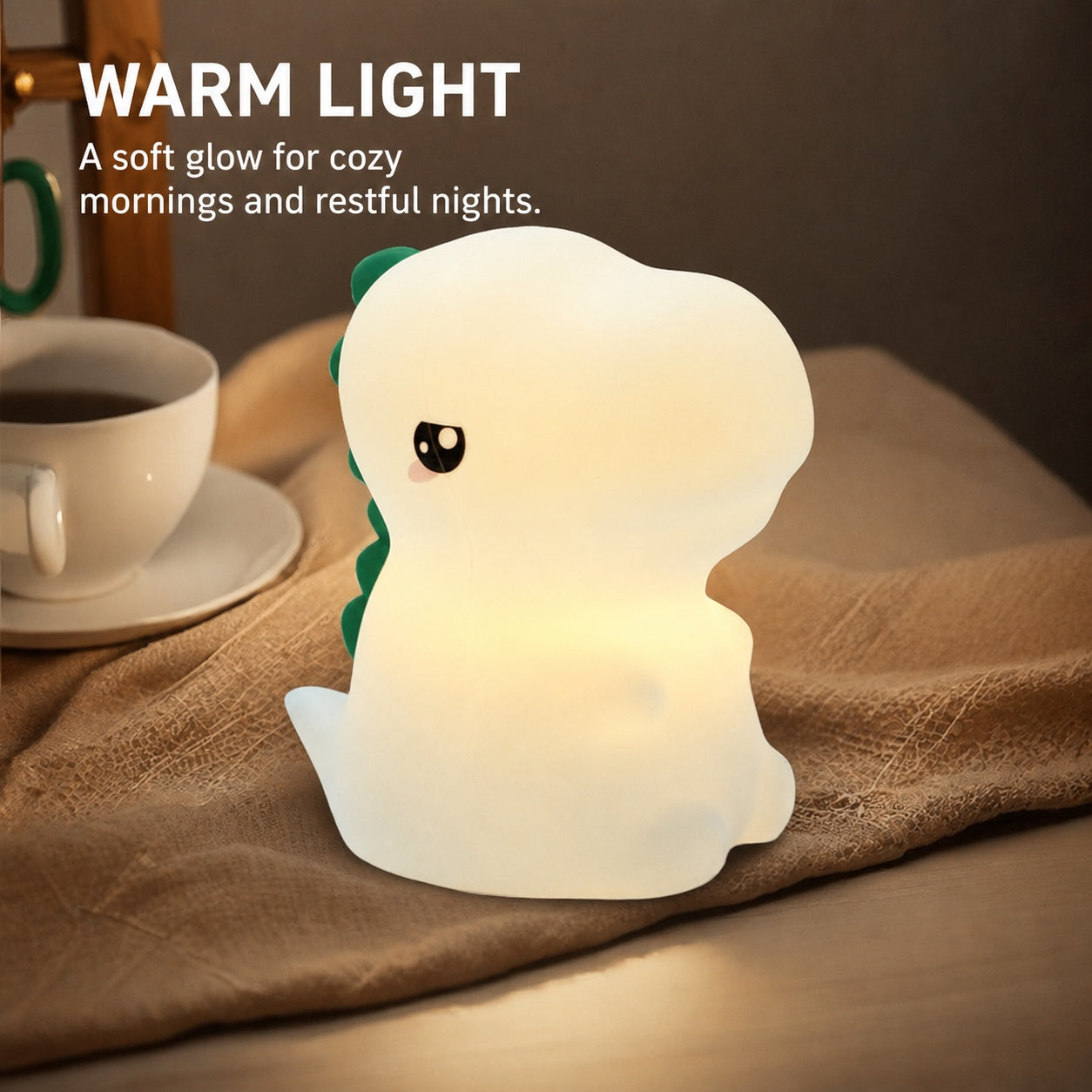 panda silicone touch night light, product detail image 30