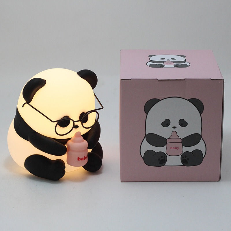 panda silicone touch night light, product detail image 26