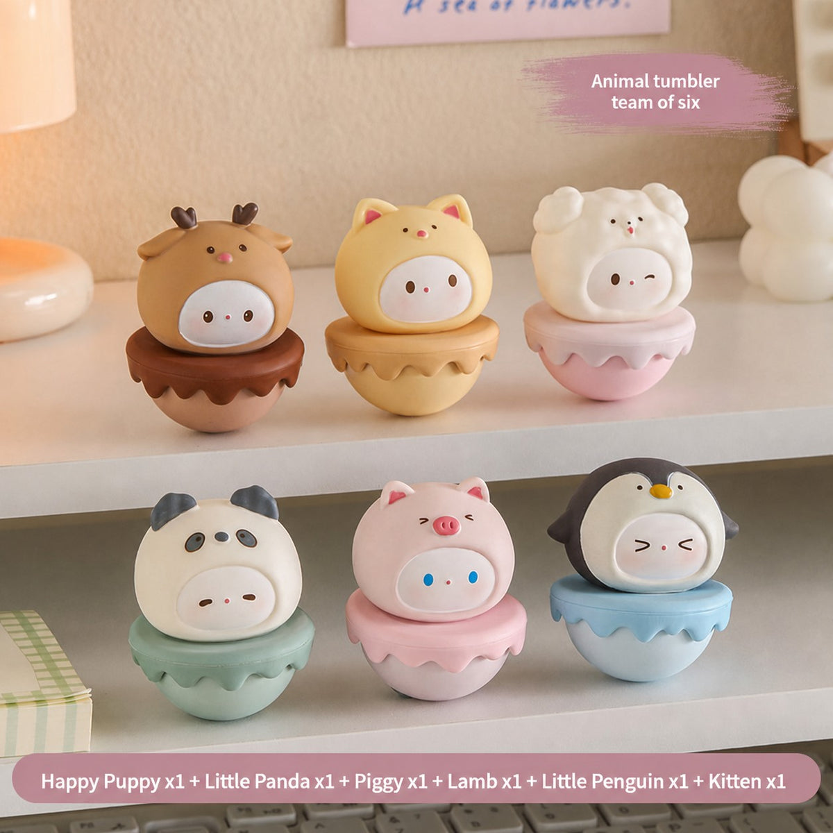 pastel wobble desk figurine, product detail image 32