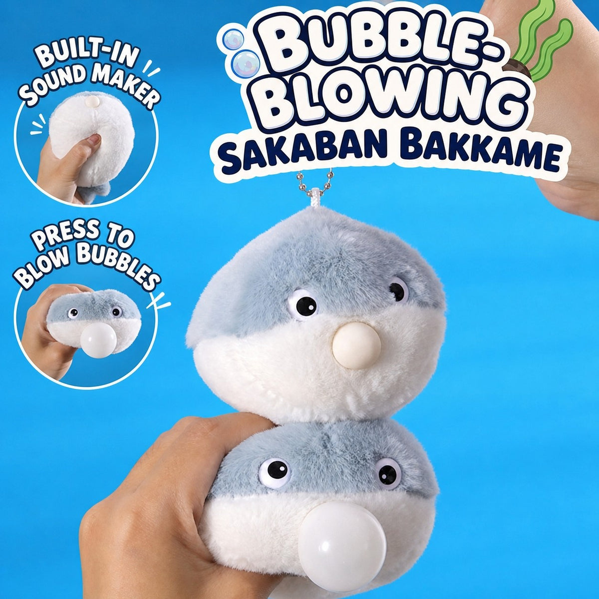 pull-string plush animal keychain toy, product detail image 22