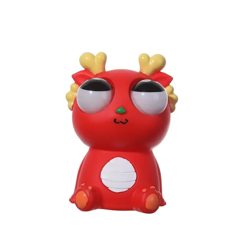 Eye Popping Dragon Squishy Toy – Stress Relief Fidget Sensory Toy for Kids & Adults