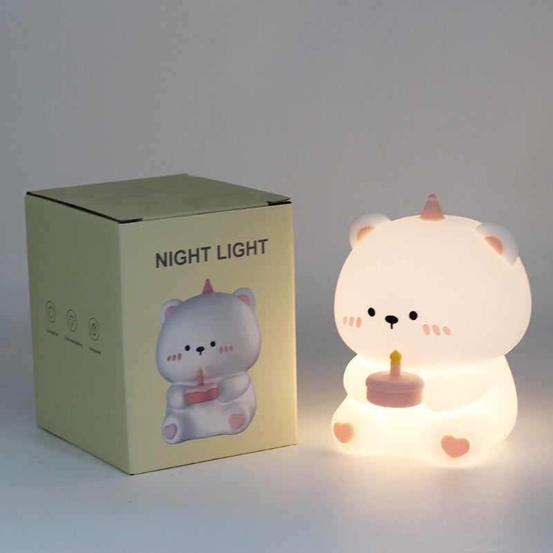 panda silicone touch night light, product detail image 37