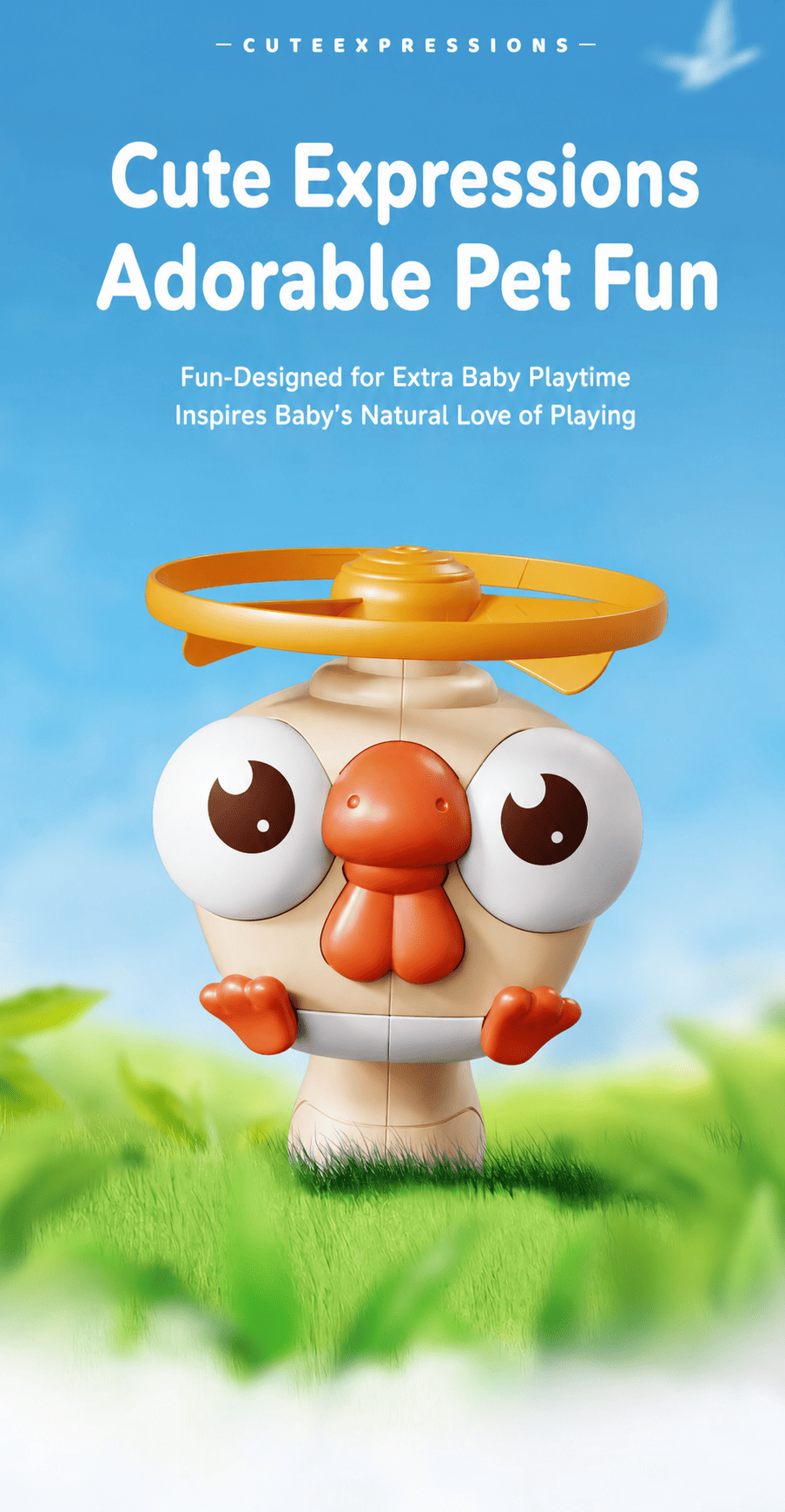 Kids Pull String Flying Disc Toy, Hand-Powered Spinning UFO Launcher for Outdoor Park Play and Party Favors